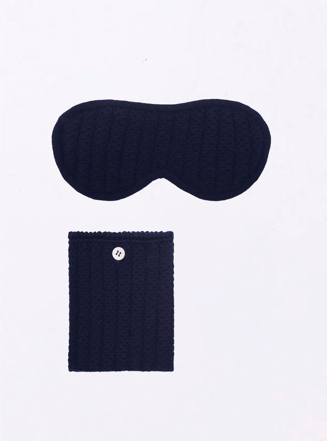 knitted sleep mask - Image principale