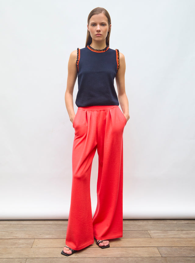 pantalon fluide maille - Image principale