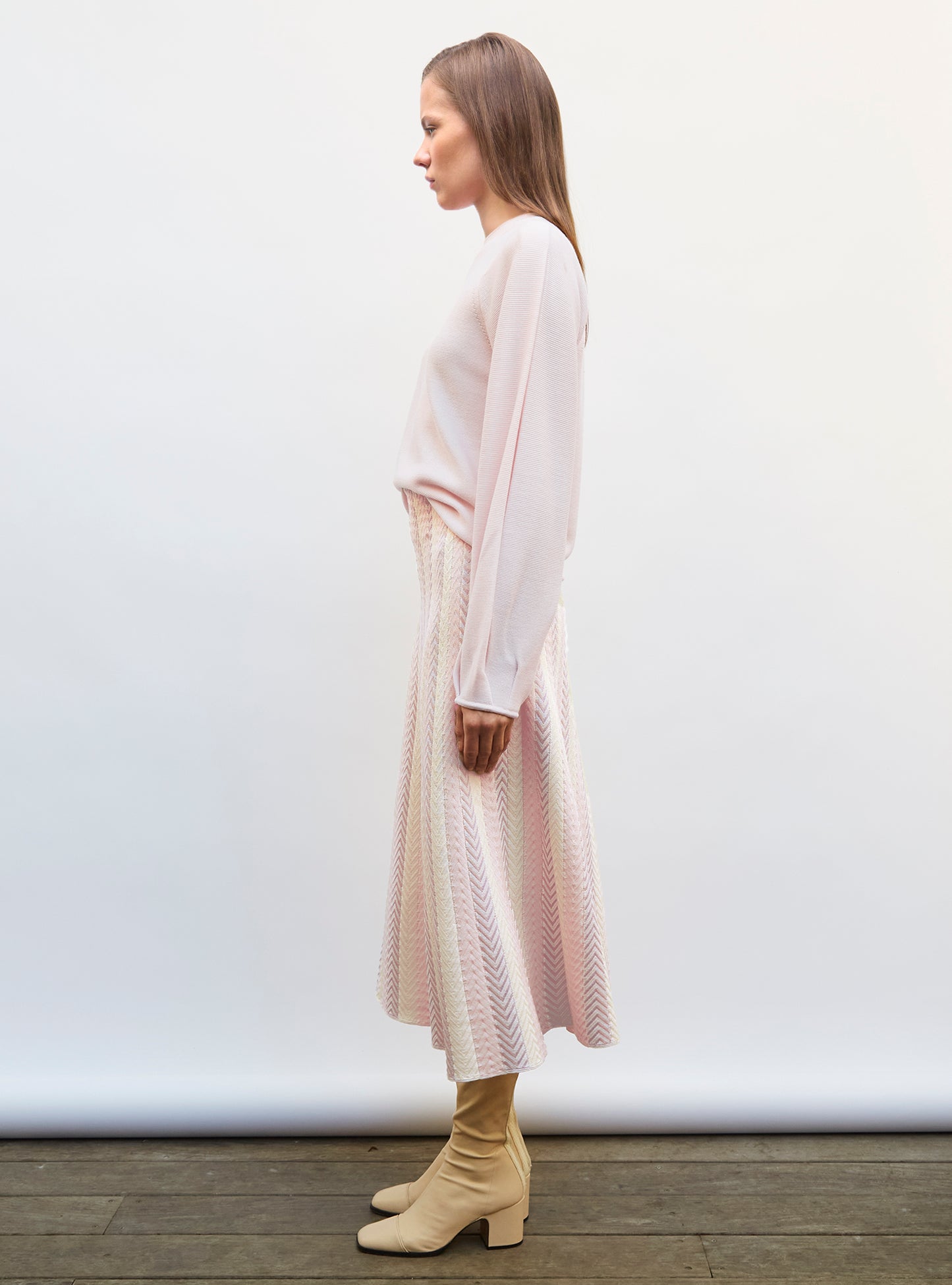 top maille col rond