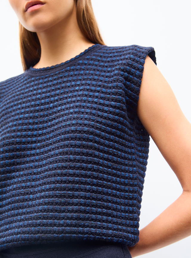 jewel-knit top - Image principale
