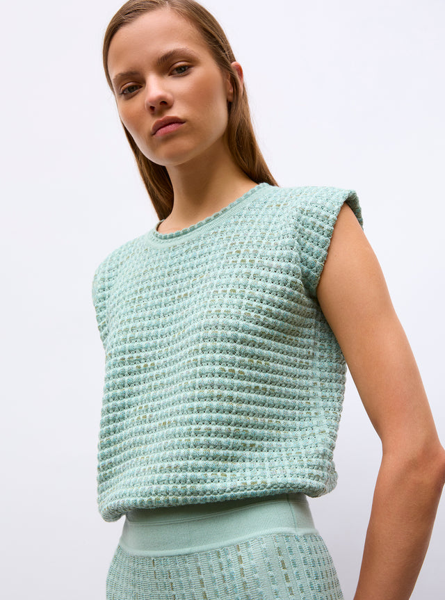 jewel-knit top - Image principale
