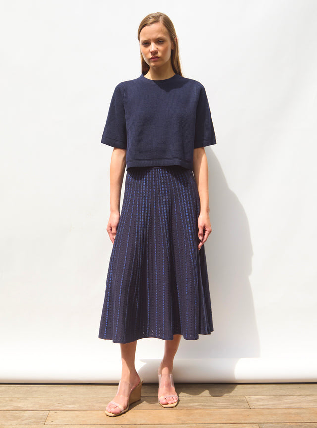 top fin maille ondulée - Image principale