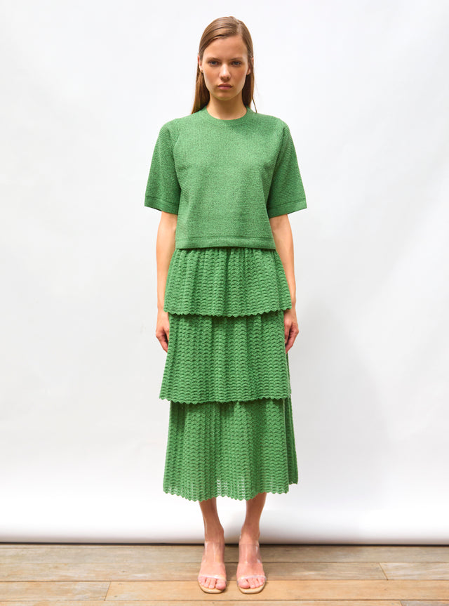 top fin maille ondulée - Image principale