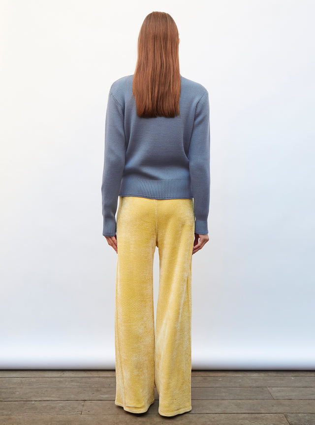 pantalon en maille velours - Image principale