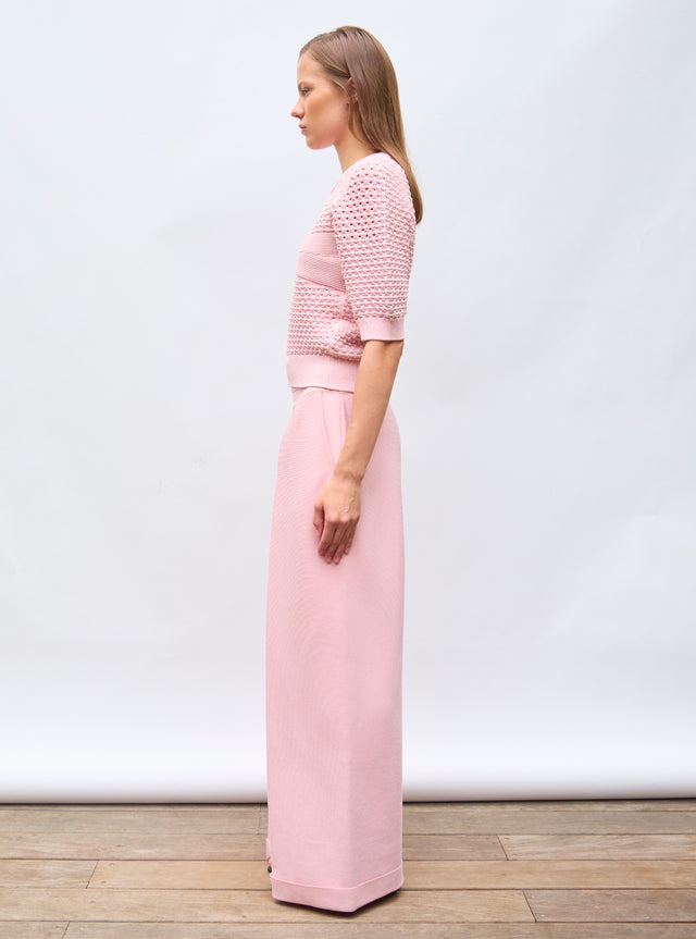 pantalon maille couture - Image principale