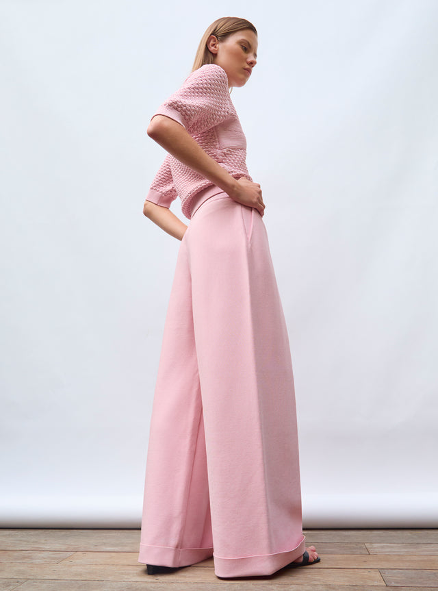 pantalon maille couture - Image principale