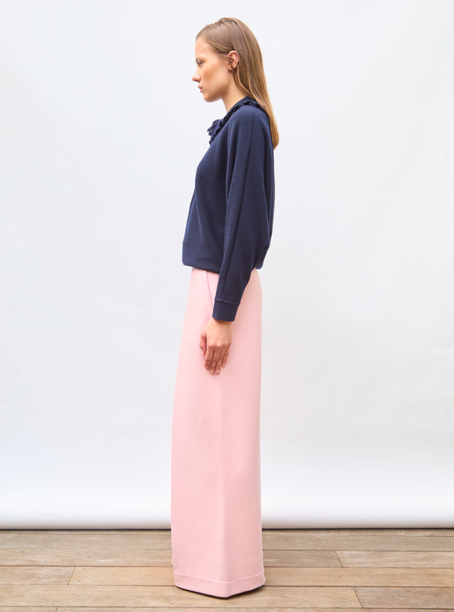 top maille ample à col - Image principale