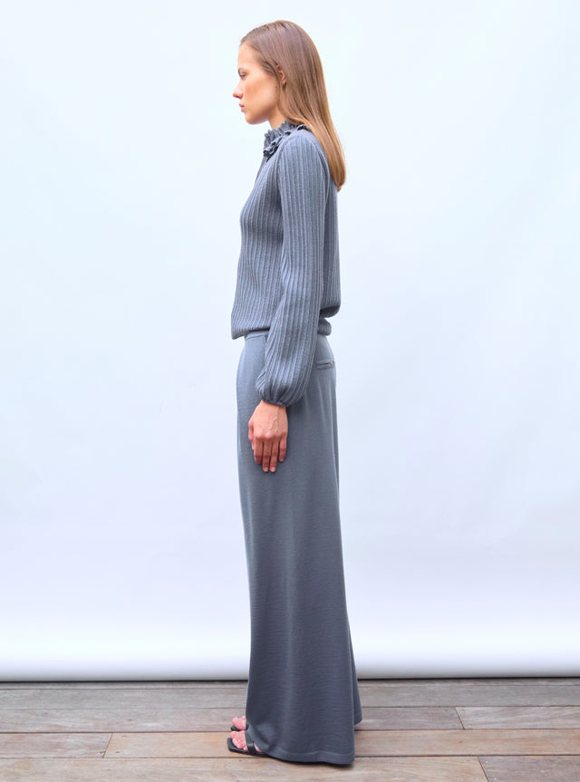 pantalon fluide maille - Image principale