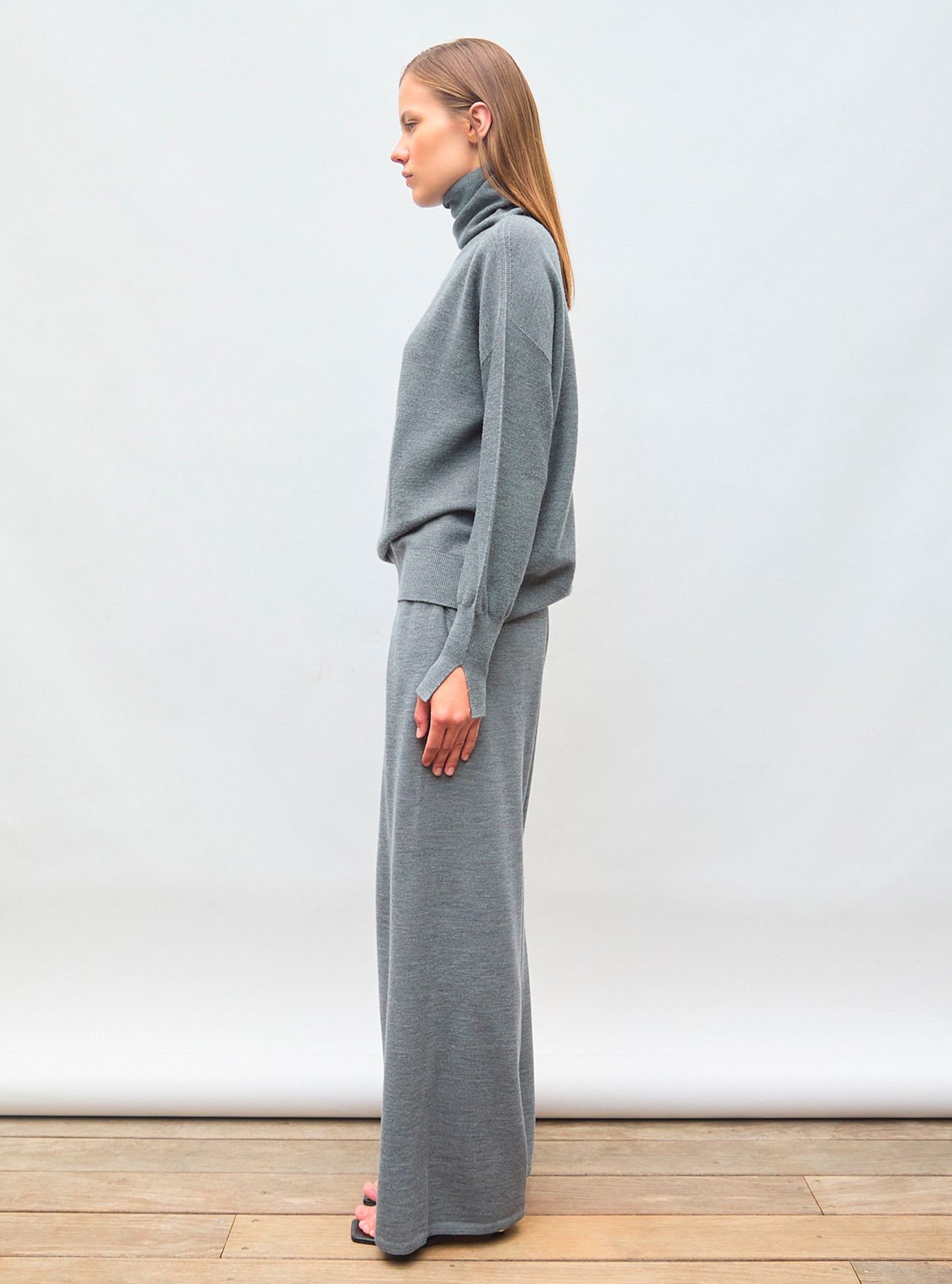 Pantalon fluide en maille - Pantalons de luxe