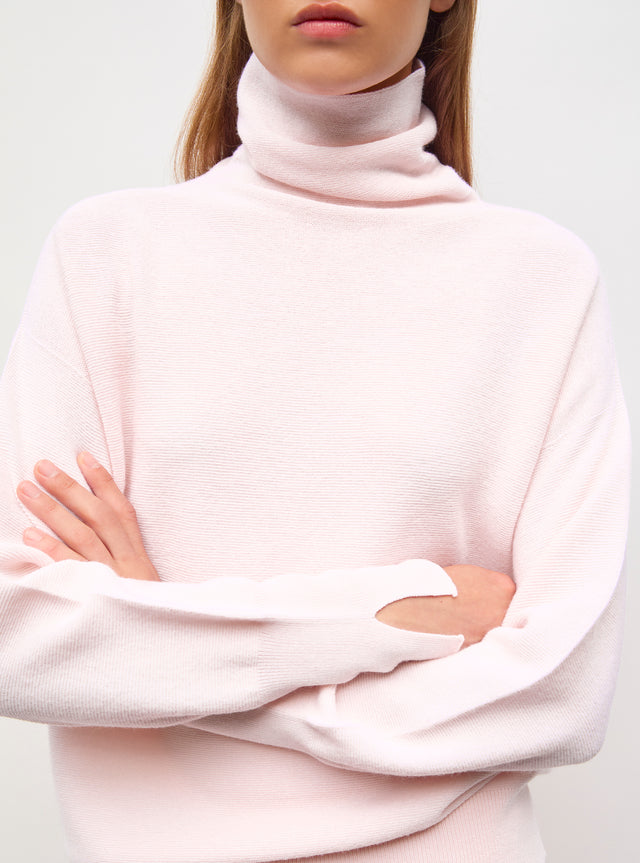 pull fin col montant - Image principale