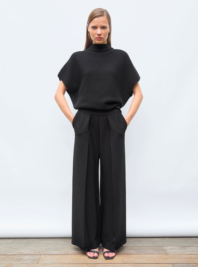 soft knit loose top - Image principale