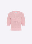 Quilted knit top