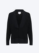 Knit jacket with mini rick rack trim