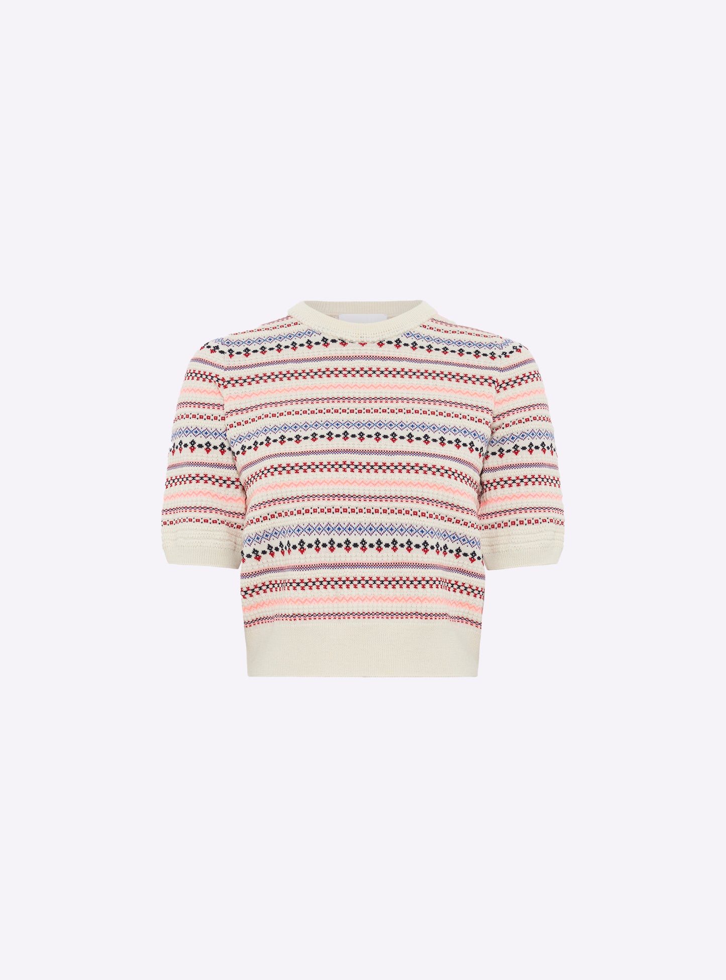 Top motifs mini fair isle molli naturel multi - Molli