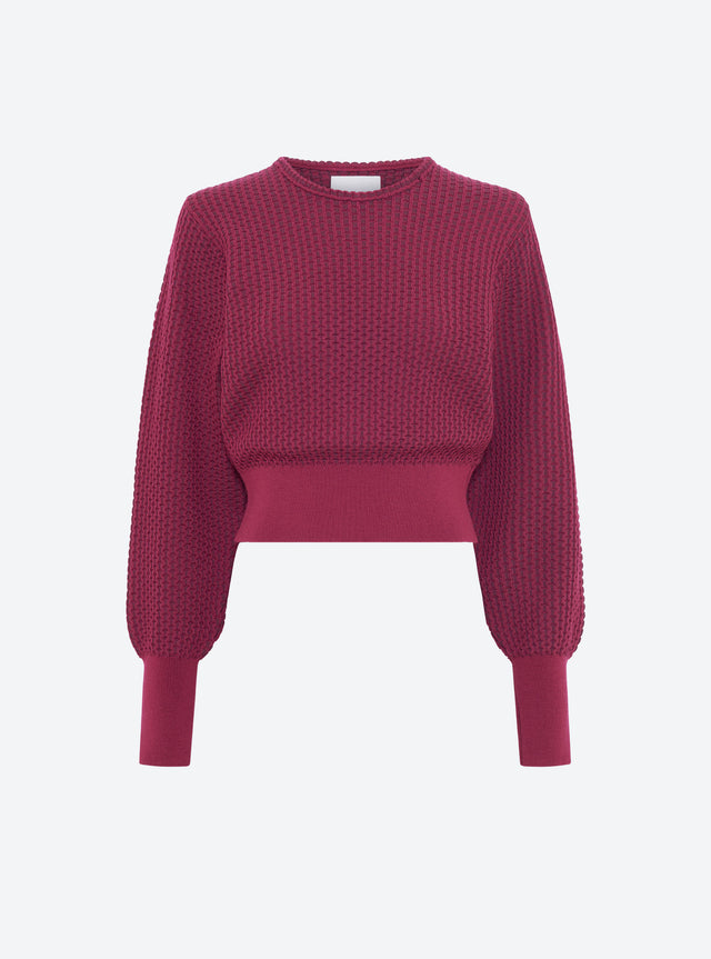 fine knit top mini wicker stitch - Image principale