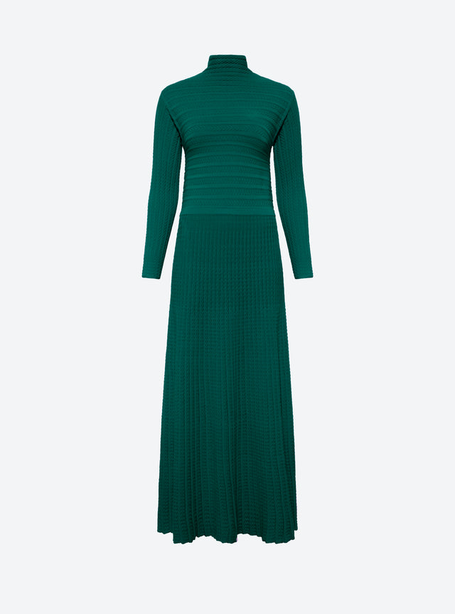 Robe maxi maille plissée Molli - Image principale