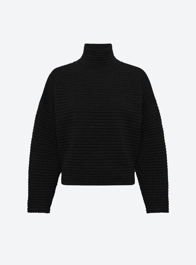 pull maille résille de laine - Image principale