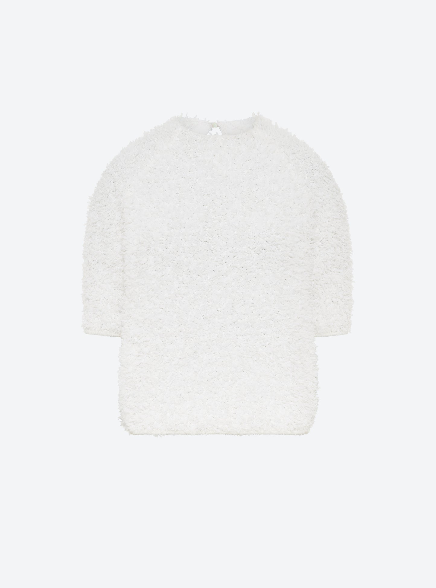 Top en maille de luxe Molli - Top plumetis manches coudes milk