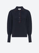 Fine polo shirt with picot edging