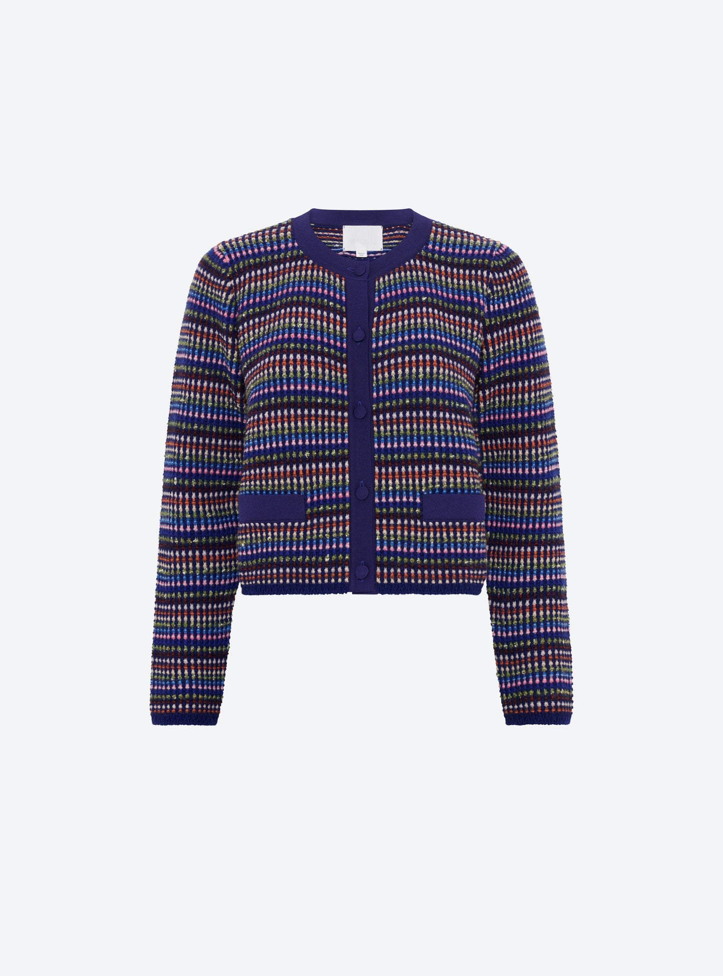 Cardigan de luxe femme - Cardigan moelleux multicolore Indigo-multi