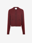 cardigan maille point mousse