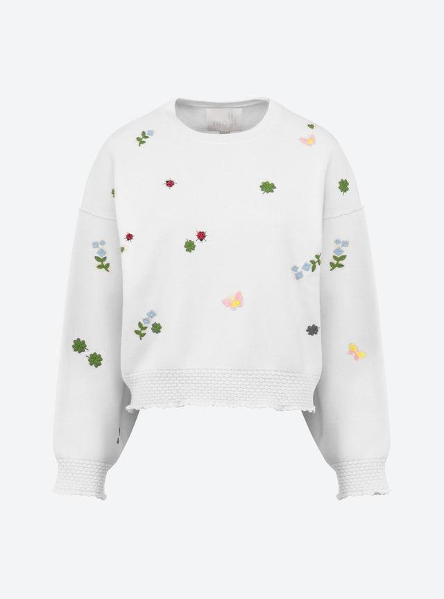 Embroidered sweatshirt - Image principale