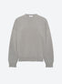 Sweat loose finitions smockées gris souris - Molli