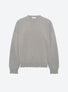 Sweat loose finitions smockées gris souris - Molli