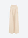 Fluid knit pants