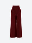 Fluid knit pants