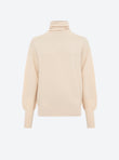 Stand-up collar sweater
