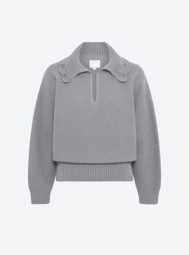 vareuse en maille ondulée - Image principale