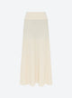 fluid skirt in cannage knit