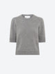Top maille manches coudes