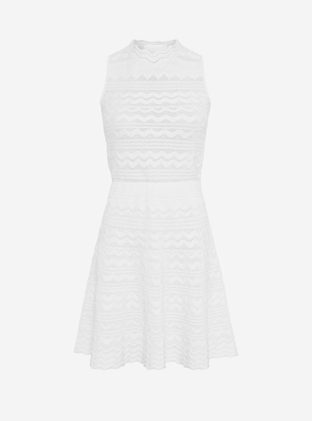 Robe courte maille croquet - Image principale
