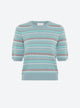 Top maille jacquard fair isle
