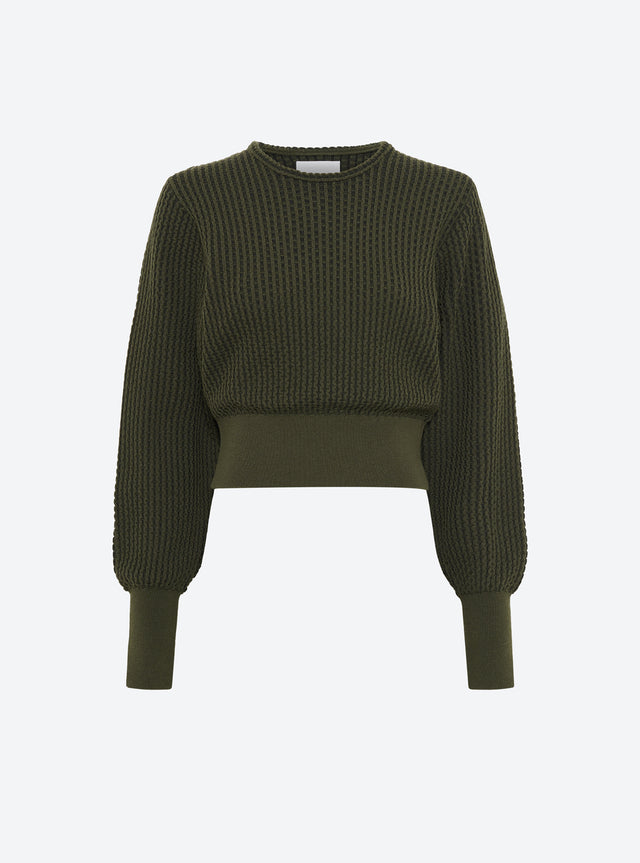Top fin maille mini-cannage - Image principale
