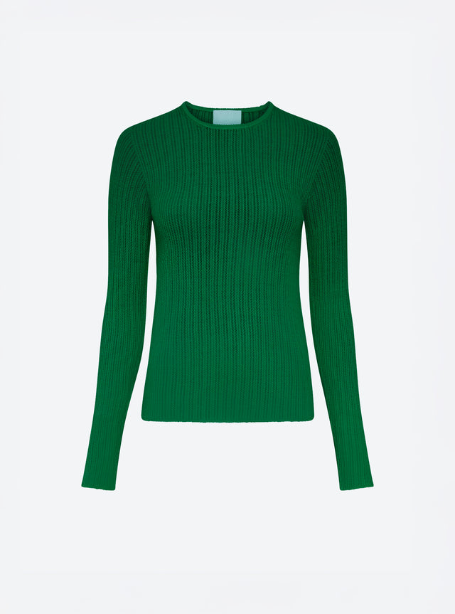 Top fin maille pointelle - Image principale