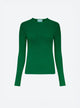 Top fin maille pointelle