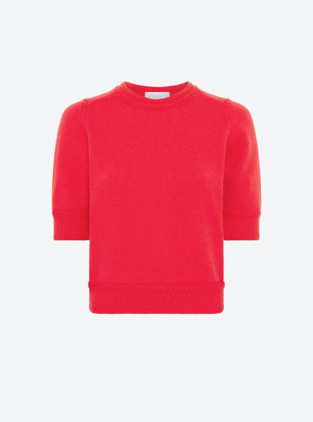 Top maille manches coudes - Image principale