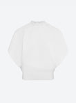 Top sans manches col croquet