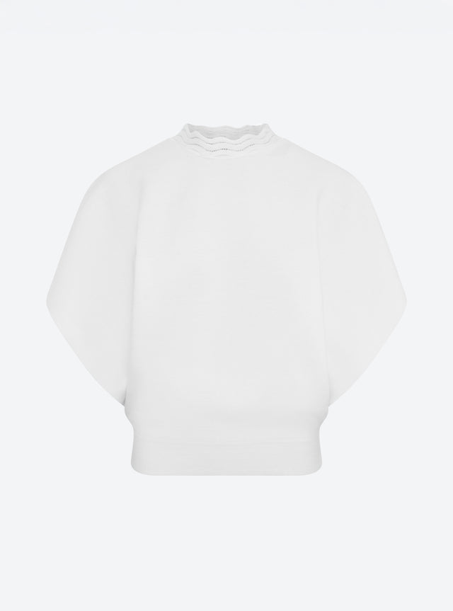 Top sans manches col croquet - Image principale