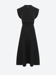 Robe couture col croquet