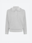 Top ample col dentelle