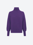 Stand-up collar sweater