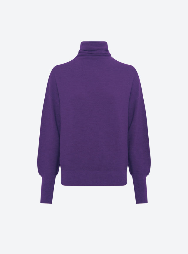 Stand-up collar sweater - Image principale