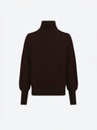 Stand-up collar sweater