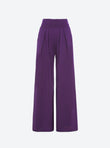 Fluid knit pants