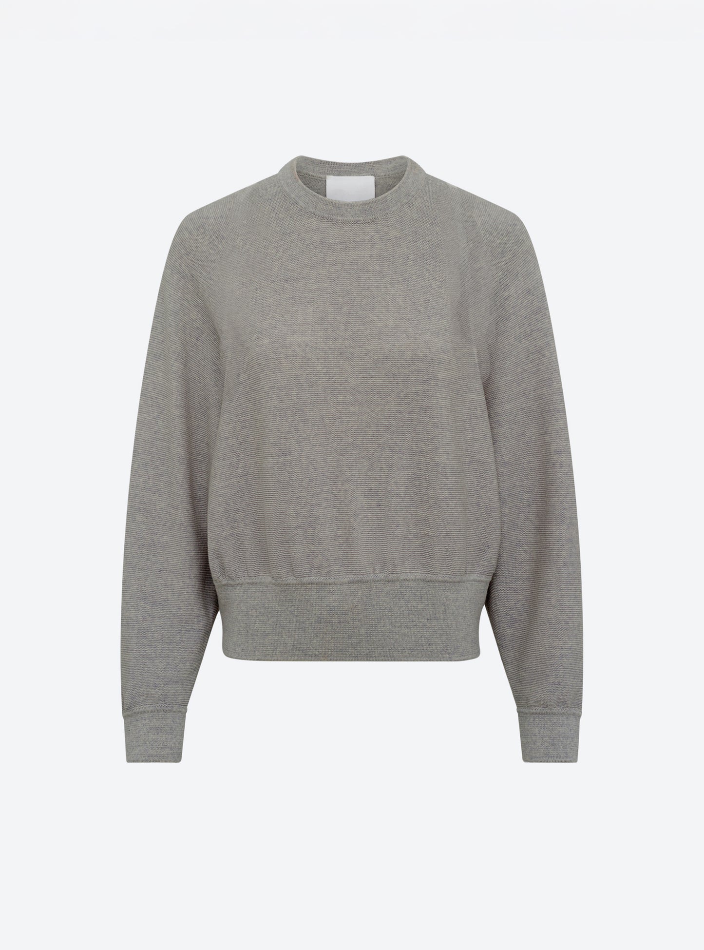 Pull fin larges emmanchures gris moyen - Molli_packshot