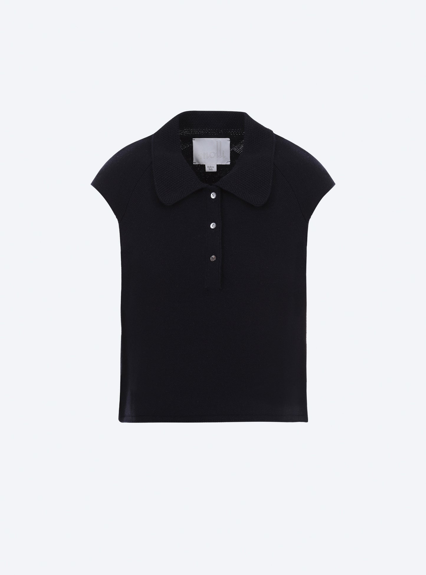 Top à petit col point de riz - Molli